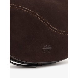 Silea suede shoulder bag