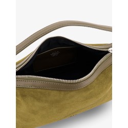 Vadena vegetable suede leather shoulder bag
