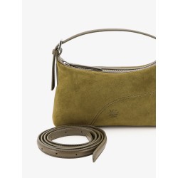 Vadena vegetable suede leather shoulder bag