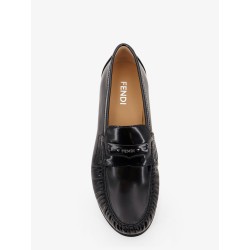 Leather Scrunch loafers