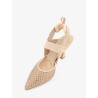 Colibrì pumps in mesh and suede