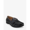 Leather Scrunch loafers