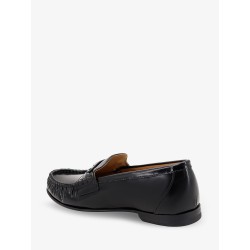 Leather Scrunch loafers