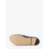 Leather Scrunch loafers