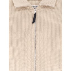 Wool blend cardigan