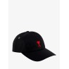 Cotton hat with embroidered logo on the front