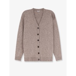Wool and cashmere blend cardigan