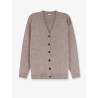 Wool and cashmere blend cardigan