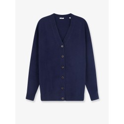 Wool and cashmere blend cardigan