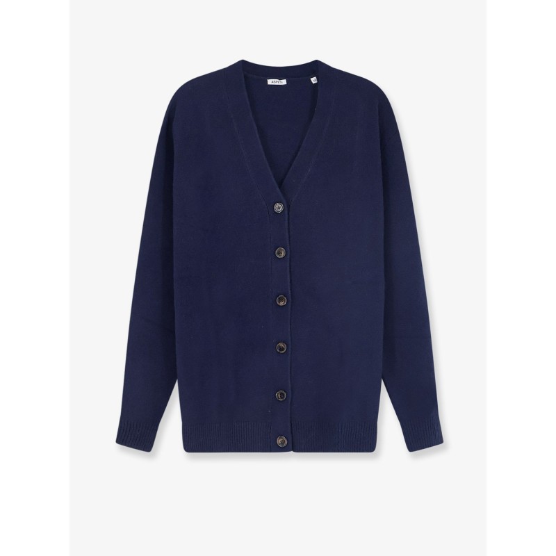 Wool and cashmere blend cardigan