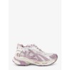 Runner mesh sneakers with glitter inserts
