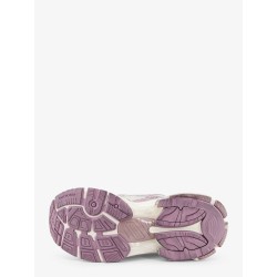 Runner mesh sneakers with glitter inserts