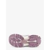 Runner mesh sneakers with glitter inserts