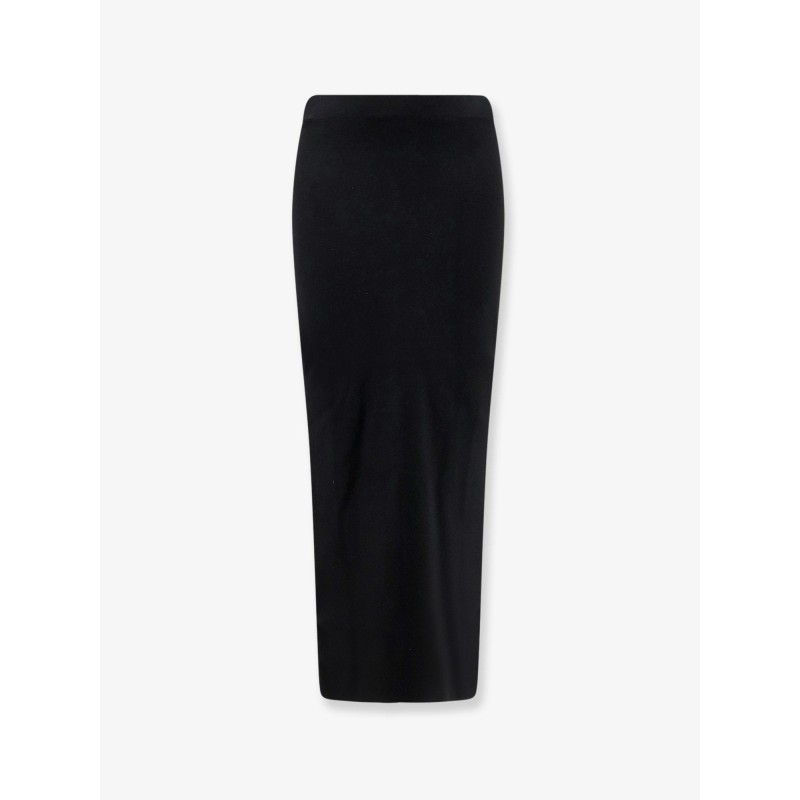 Viscose blend long skirt