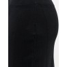 Viscose blend long skirt