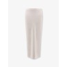 Long viscose blend skirt