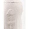 Long viscose blend skirt