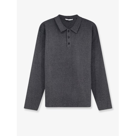 Viscose blend polo shirt