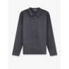 Viscose blend polo shirt