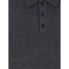 Viscose blend polo shirt