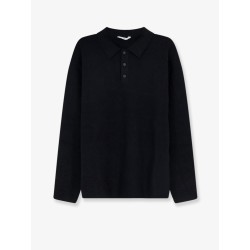 Viscose blend polo shirt