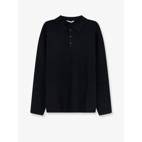 Viscose blend polo shirt
