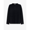 Viscose blend polo shirt