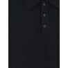 Viscose blend polo shirt