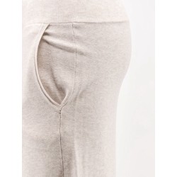Viscose blend trousers