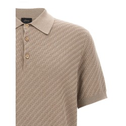 Knitted polo shirt