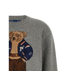 'Polo Bear' intarsia sweater