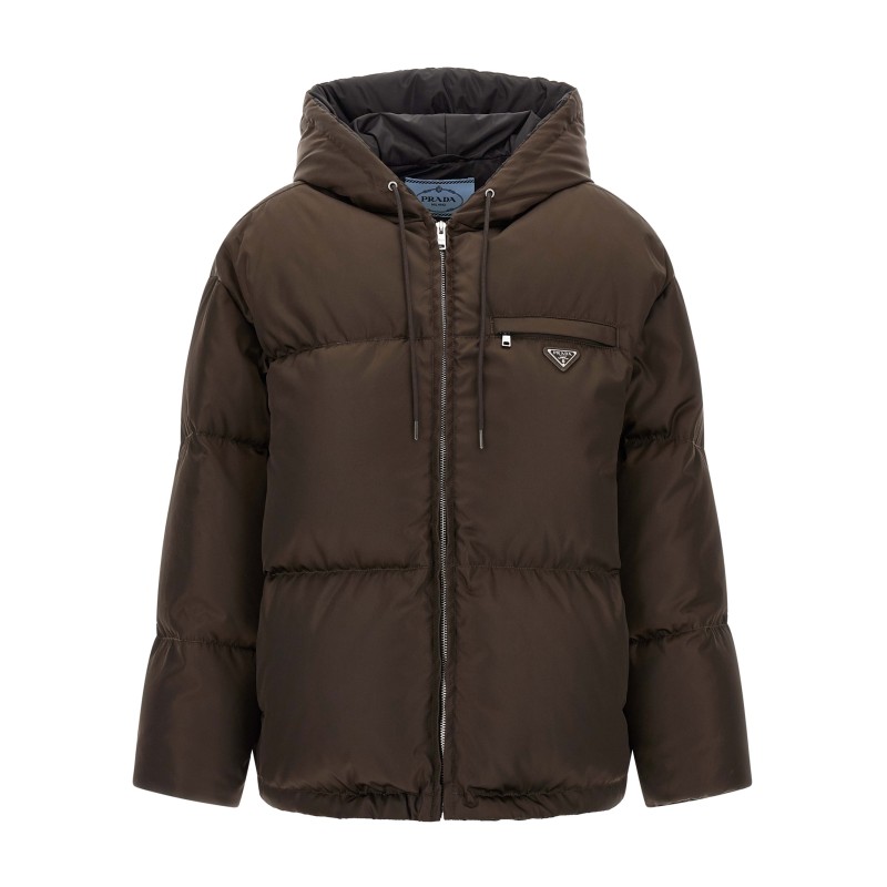 Re-nylon down jacket