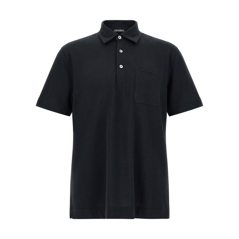 Polo shirt with pocket