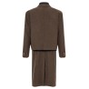 'Wool Flannel x Denim Coat' coat