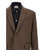 'Wool Flannel x Denim Coat' coat