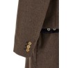 'Wool Flannel x Denim Coat' coat