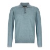 Knitted polo shirt