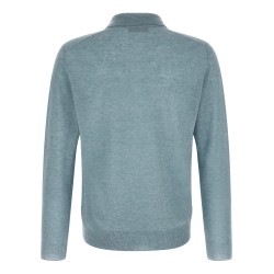 Knitted polo shirt