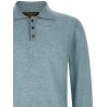 Knitted polo shirt