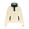 Teddy sweatshirt with embroidery