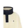 Teddy sweatshirt with embroidery
