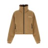 Fleece down jacket
