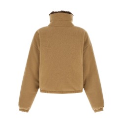 Fleece down jacket