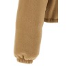 Fleece down jacket