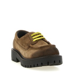 Suede lace ups