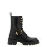 Ankle boots with buckle