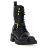 Ankle boots with buckle