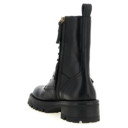 Ankle boots with buckle