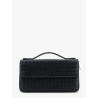 Leather wallet with Intrecciato pattern