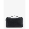 Leather wallet with Intrecciato pattern